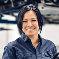 Woman smiling avatar-1